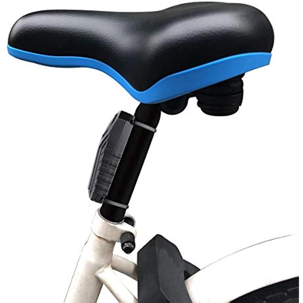 Allarme antifurto per moto senza fili con telecomando IP55 impermeabile 113 dB super rumoroso (Nero)