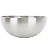 Salad Bowl Stainless Steel Mixing Bowls Double Walled Insulation Dustproof Round Bowl for Home Restaurant Camping