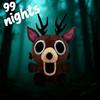 Baby 99 Nights In The Forest Plush Cub Deer Plush Funny Game Chrismas Gift Anime Peripherals Soft Doll  New Cute Deer Doll