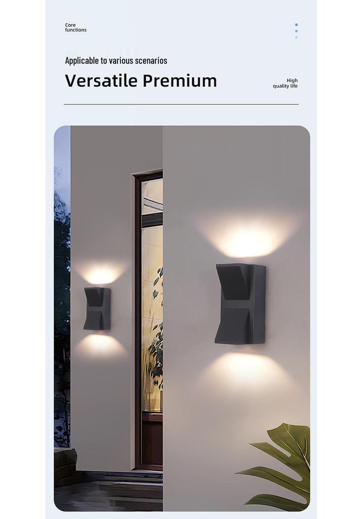 Modern LED Waterproof Outdoor Wall Lamp – Creative Design for Corridor