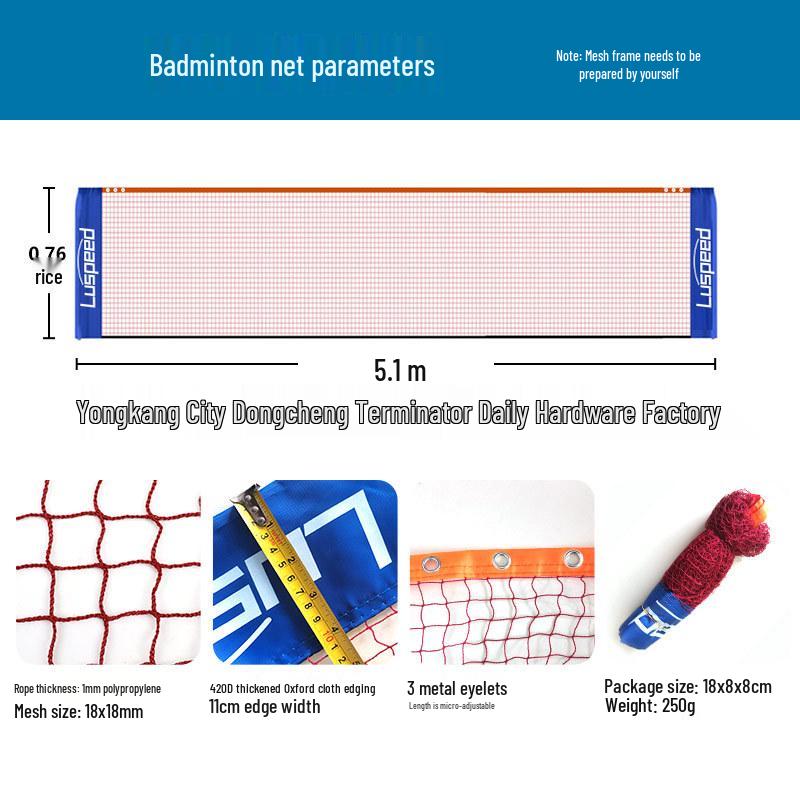 Luspeed Portable Badminton & Tennis Net Stand