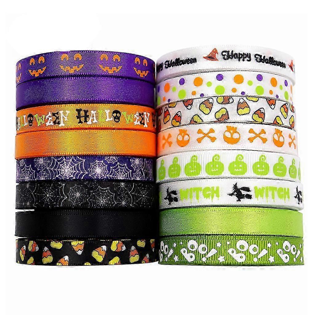 Grosgrain Ribbons Pumpkins Ribbon Hair Bow Clips Gift Bows Crafts DIY Sewing