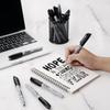 Permanent Markers Bulk, Ultra Fine Point, 60 Pack Black 0.4 Mm Permanent Marker Set, Felt Tip Pens Works On Plastic, Wood, Stone, Metal and Glass for