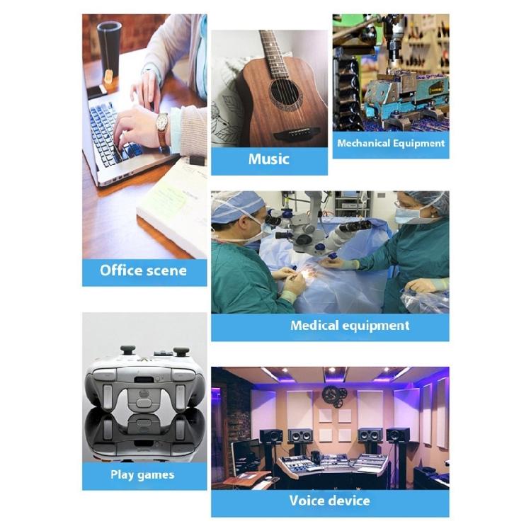 Triple Key USB Foot Pedal Photoelectric/ Machanical Option  for Computer Control and Automation