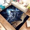 1pc Mountain Open Book Themed Rug for Home Decor, Non-slip Office Carpet, Chair mat, Outdoor Mat, Christmas and Halloween gifts-0731123