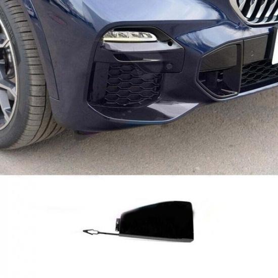 Glossy Black Front Right Bumper Tow Hook Cover For BMW G05 X5 M Sport / M50i 19+