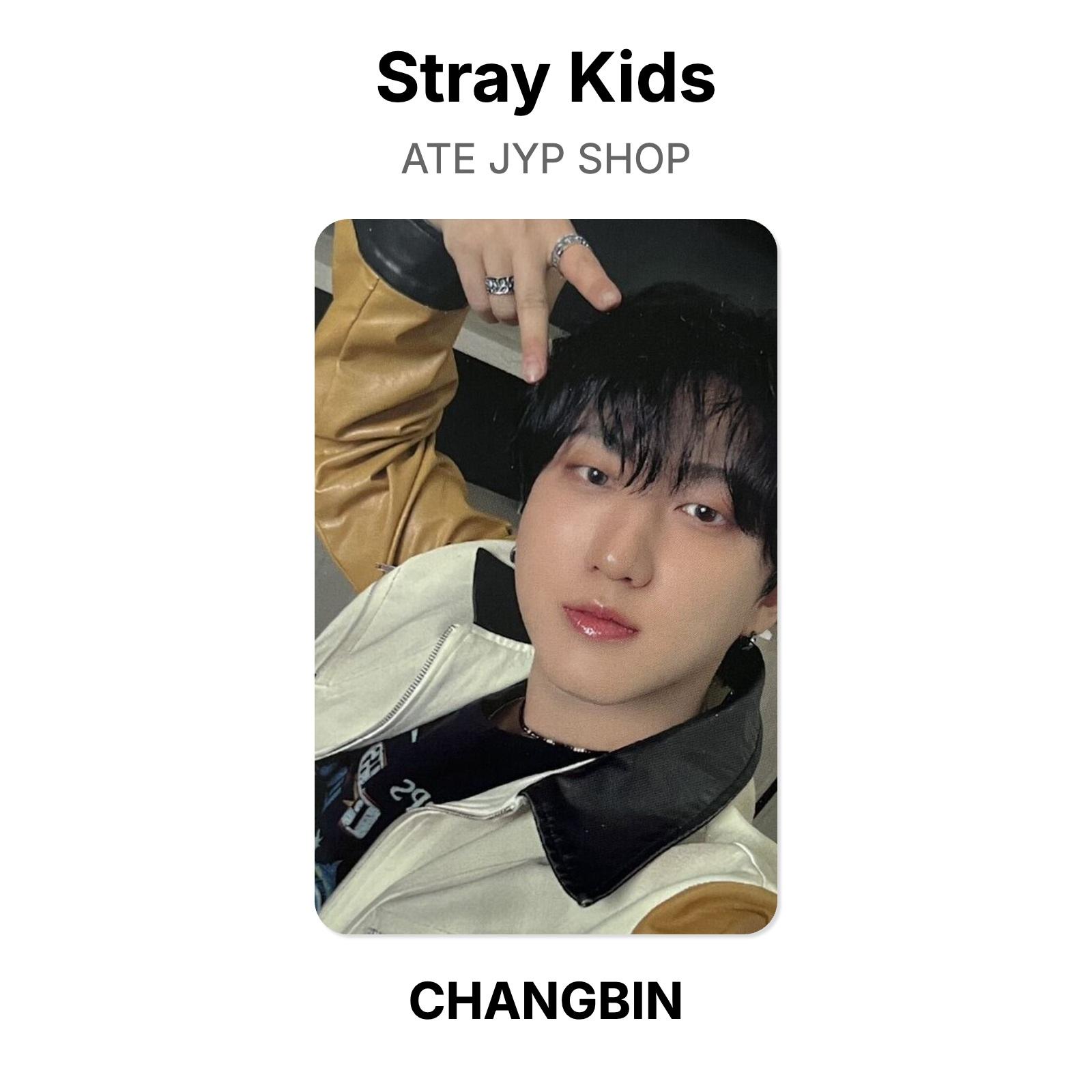 Stray Kids ATE JYP SHOP Official Photocard CHANGBIN