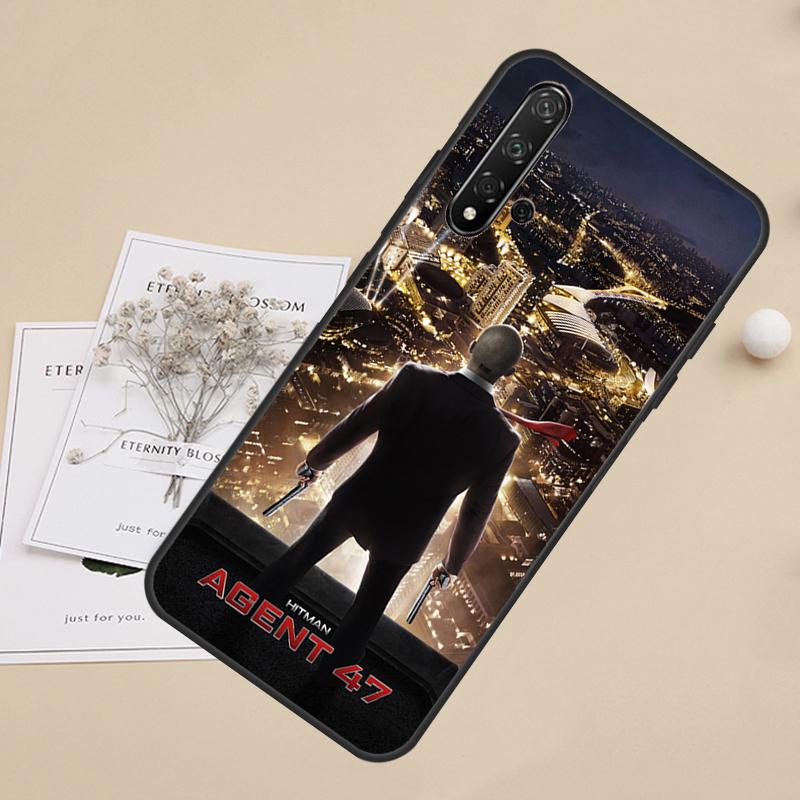 Man Hitman Agent For Huawei Nova 10 9 SE 3i 7i 8i 11i 12i Y60 Y61 Y70 Y72 Y73 Y90 Y91 P20 P40 P30 Lite Case
