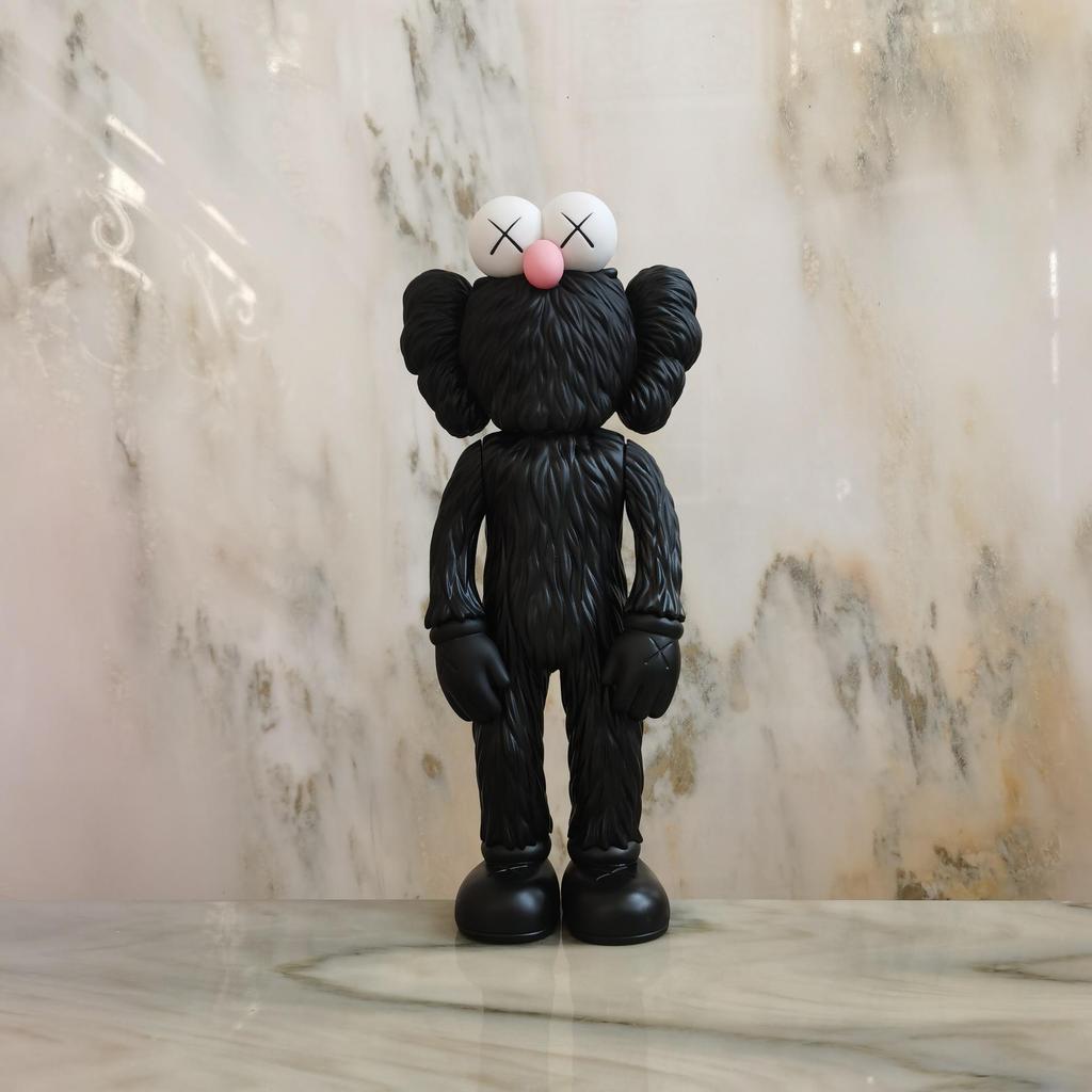 Kaws Semi-Dissected Bear Figure Ornament - Trendy Decorative Toy for Living Room Collection Gift
