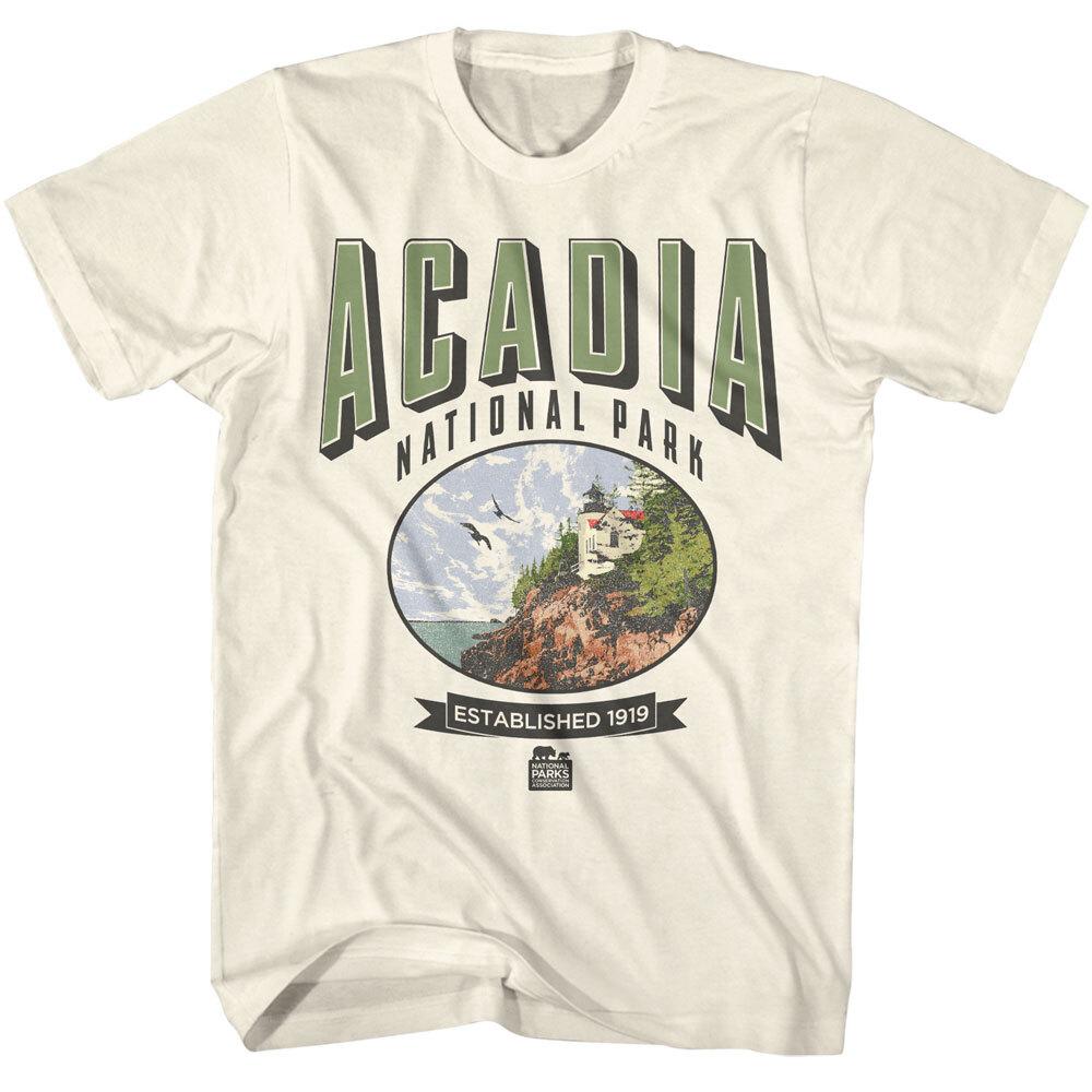 United States Acadia Maine Atlantic Coast Island National Park Men T Shirt XL