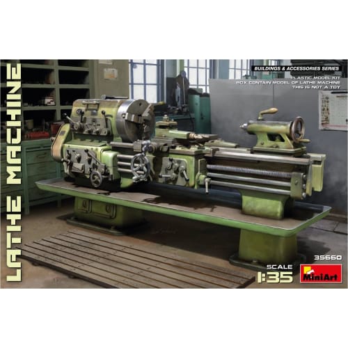 Miniart 1/35 Lathe Plastic Model MA35660