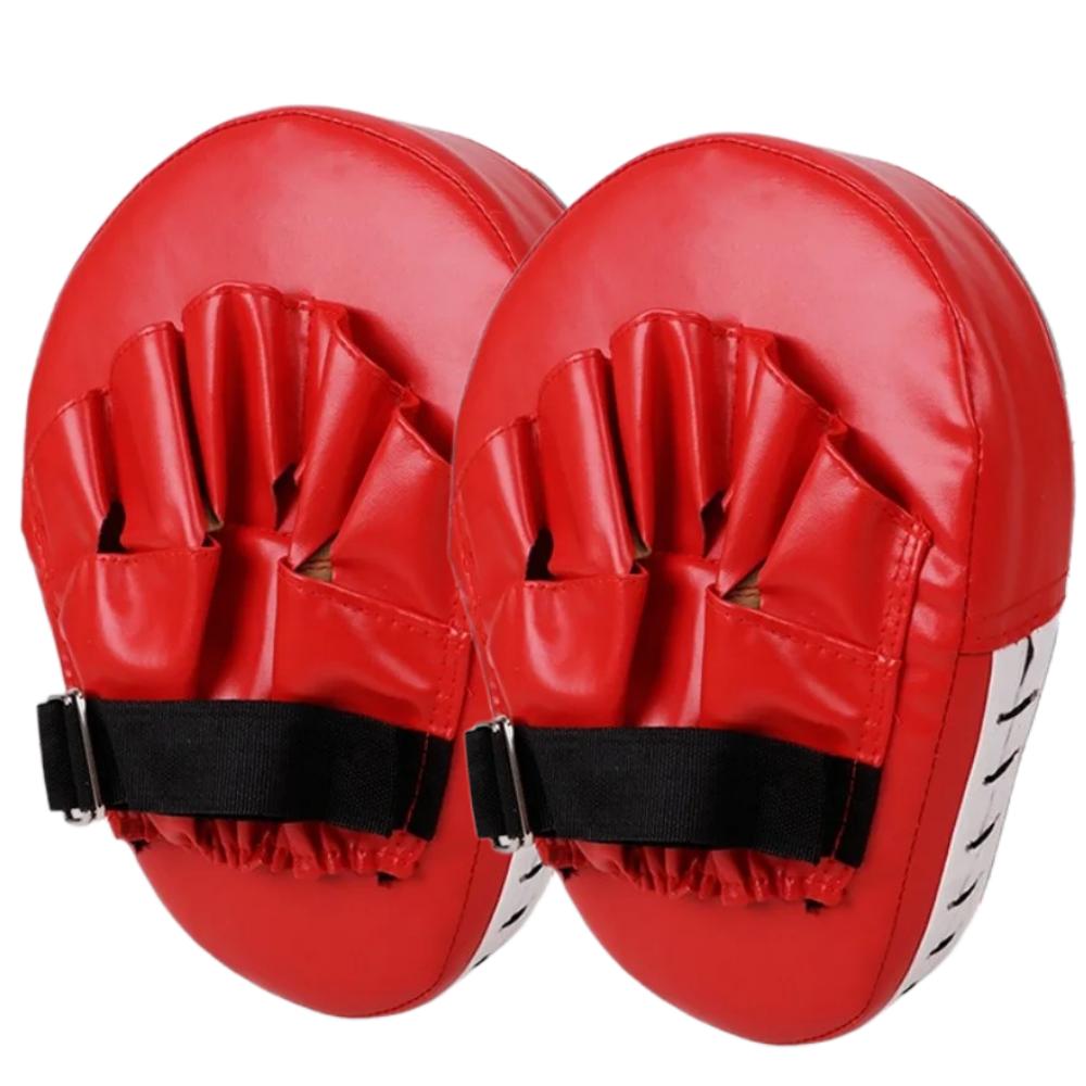 1/2PCS PU Boxing Hand Target Wear Resistant 5-Finger Hand Target Punching Mitts Boxing Focus Pads for Boxing MMA Muay Thai