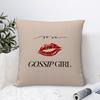 Classic Plot G-Gossip Girl-S Pillow Case Sofa Decorative Home Double-Sided Print Plush Square Throw Pillow Covers Cushion Decor