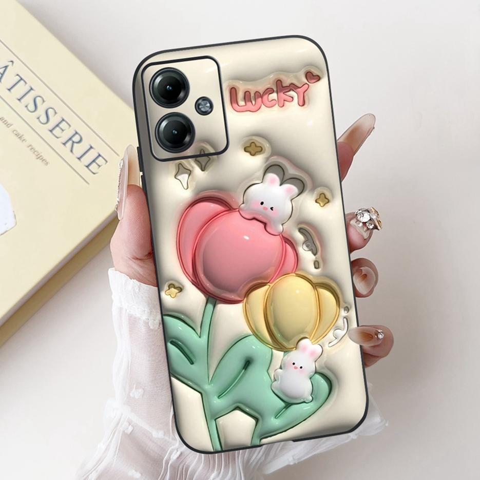 For Motorola Moto G14 G24 G34 Case Fashion Cartoon Cover Soft TPU Phone Case For Motorola G14 Moto G24 G34 MotoG24 MotoG34 Shell