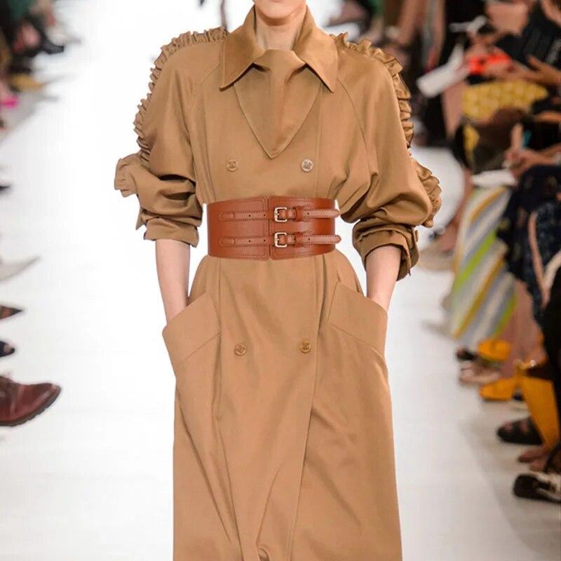 Women Wide Waist Belt Hot Fashion Casual Coat Suit Skirt Waist Cinturon Mujer Cummerbund Women Girl Belt for Women Strap YF1031