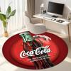 Christmas Gift Halloween Theme Bear Truck Coca Cola Round Carpet Soft Home Decoration Corridor Table and Chair Anti Slip Outdoor Floor Mat Carpet H14