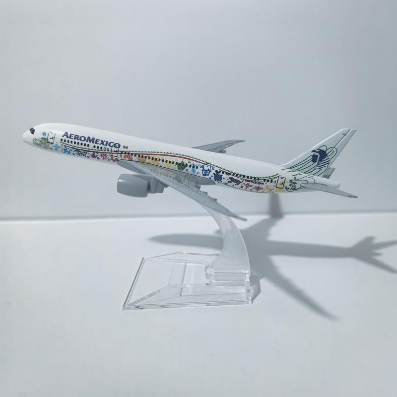 Jason Tutu 16cm Gulf Air Boeing 787 Avion Modèle d'Avion Modèle d'Avion Métal Moulé sous Pression Échelle 1/400 Avions Cadeau Collection