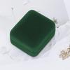 Solid Color LED Ring Jewelry Box Velvet Jewelry Organizer Box  Engagement Proposal