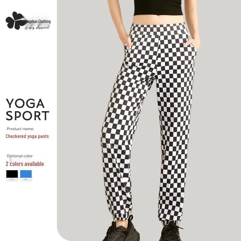 

Women s Quick-Dry High-Waist Yoga Pants - Loose Fit Running & Fitness Trousers Large