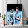 De Bruyne Pattern  3pcs 100% Round Full Drill 5D DIY Diamond Painting Embroidery Cross Stitch Rhinestone Décor