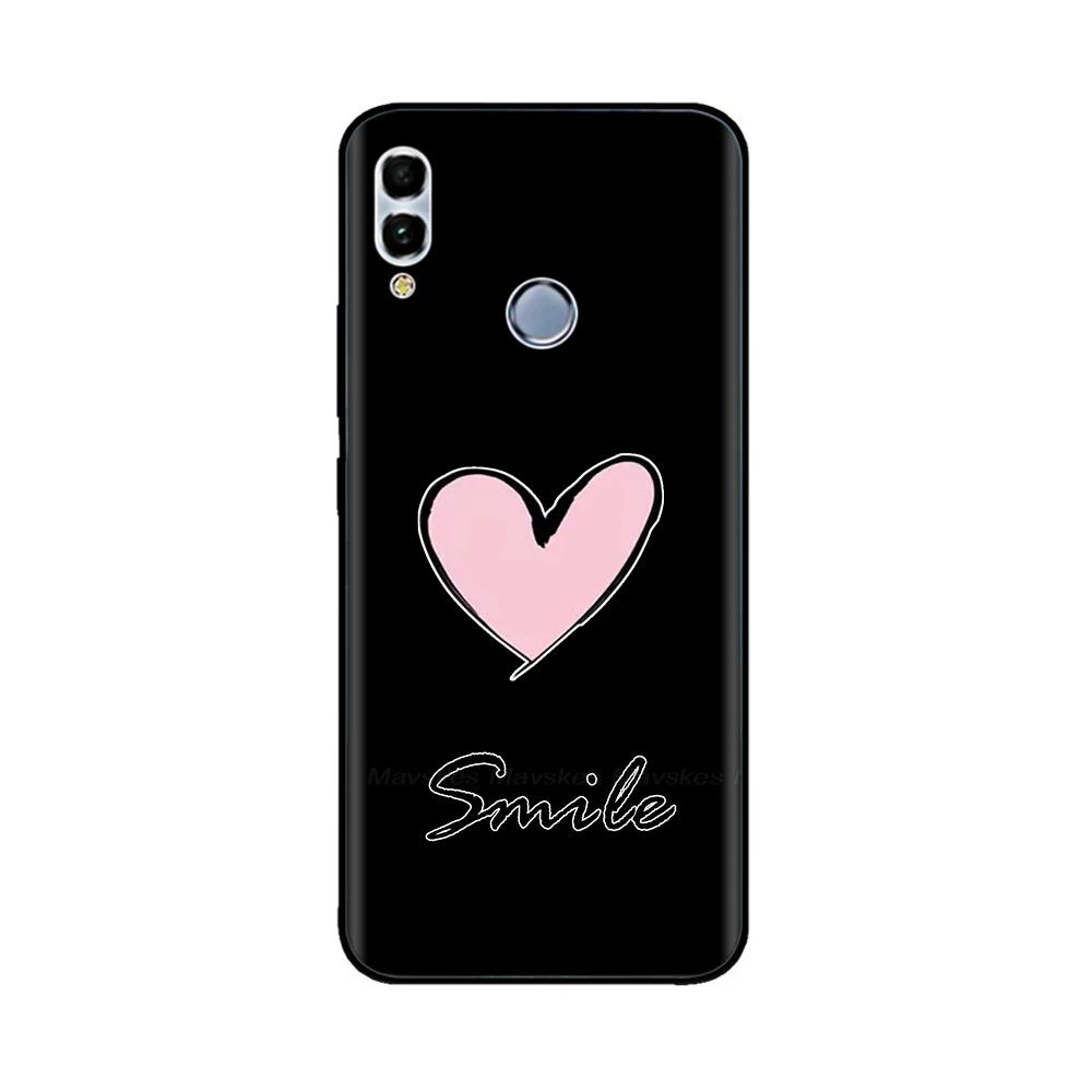 For Huawei P Smart 2019 Case Phone Cases Funny Camera Protection Soft Silicone Back Cover For Huawei P Smart 2019 Shell Fundas