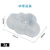 DIY Silicone Cute 3D Cloud Mold UV Epoxy Resin Crafts Jewelry Making Tool Cake Cany Mousse Molds Handmade Soap Candle Craft Gift