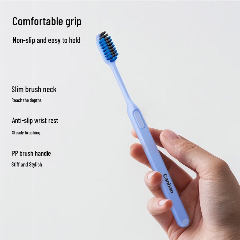 Cenpan Carbon Silk Soft Bristle Toothbrush