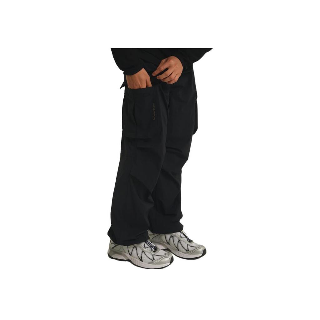 Salomon Solid Color Pocket Straight Leg Work Pants Unisex bottoms LC3009200