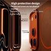 High-End Elephant Leather Texture Magnetic Phone Case for IPhone 17 Pro Max Air for Magsafe Wireless Charging Full Protect Cover
