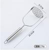 Stainless Steel Potato Masher Manual Fruit Vegetable Pressure Mud Machine Kitchen Children Food Crusher Complementary Gadget