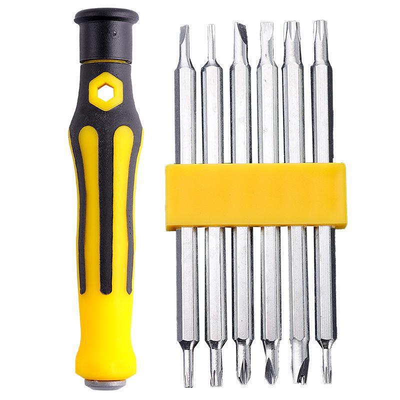 37-Piece Multi-functional Screwdriver Set: Phillips, Flathead, Torx, Triangle