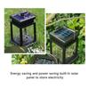 Garden Decor Solar Candle Lights Retro Palace Lantern Hanging Patio Walkway Light Landscape Floor Lights Waterproof Lawn Lamp
