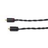 [Nobunaga] Labs Cable Shoukaku (3.5mm Stereo Mini/MMCX) NLA-SHK Black 120 cm