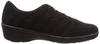 Asahi Women's L517 Comfort Lace-Up Stretch Knit Shoes, Black, Size 23cm, 3E