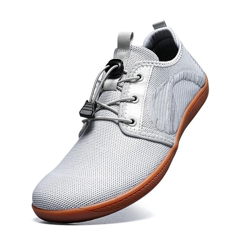 Breiter Kopf dicker Fuß geschwollene evertierte Füße Freizeitschuhe für mittlere und junge Leute Sommer und Herbst weiche Sohle große Größe breiter Kopf Schuhe
