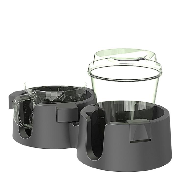 Cup Holder for Bedsides Tables and Workstations Spillproof Plastic Cup Stand Waterproof Office Coffee Mug Rack