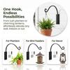 16 Inch Plant Hanger Bracket Iron Wall Mount Hooks Hanging Bracket Hanging Plant Hooks  Outdoor Use