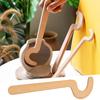 Wood Clay Sculpting & Carving Tools Kit - Ergonomic Smooth Edge Trimming Wand, Comfort Grip for Pottery Studio Classroom Craft