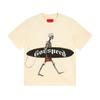 25FW European and American trendy brand G. D skull band summer new rock men's and women's loose short-sleeved T-shirt casual tee