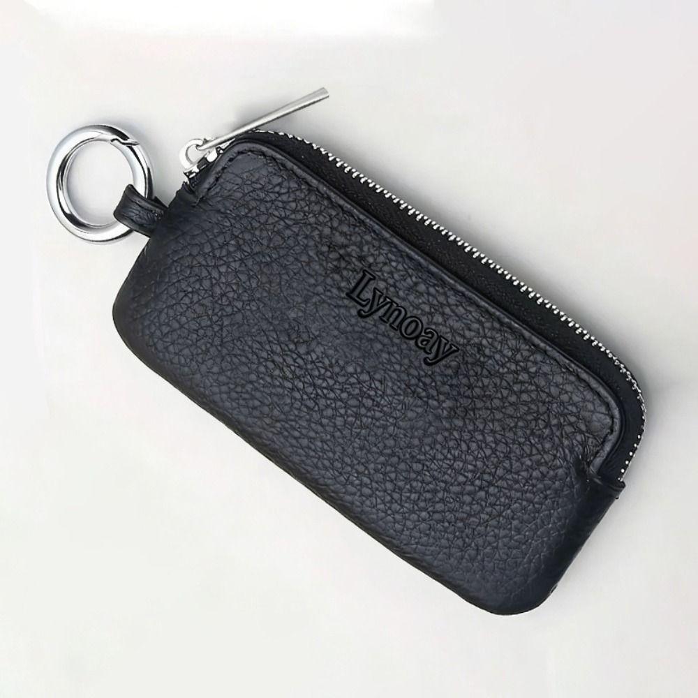 Portachiavi Universale in Ecopelle PU Piccola Dimensione Custodia per Chiave Auto con Cerniera Multifunzionale Custodia Chiavi Multifunzionale Uomo Donna