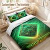 Custom Name Bedding Set 3 PiecesWerder Bremen FC Print Duvet Cover + 2 Pillowcases Soft Bed Decor
