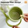 Hängender Spülbecken-Abtropfkorb: Lebensmittelrückstände-Separator und Obstwaschfilter für den Küchengebrauch