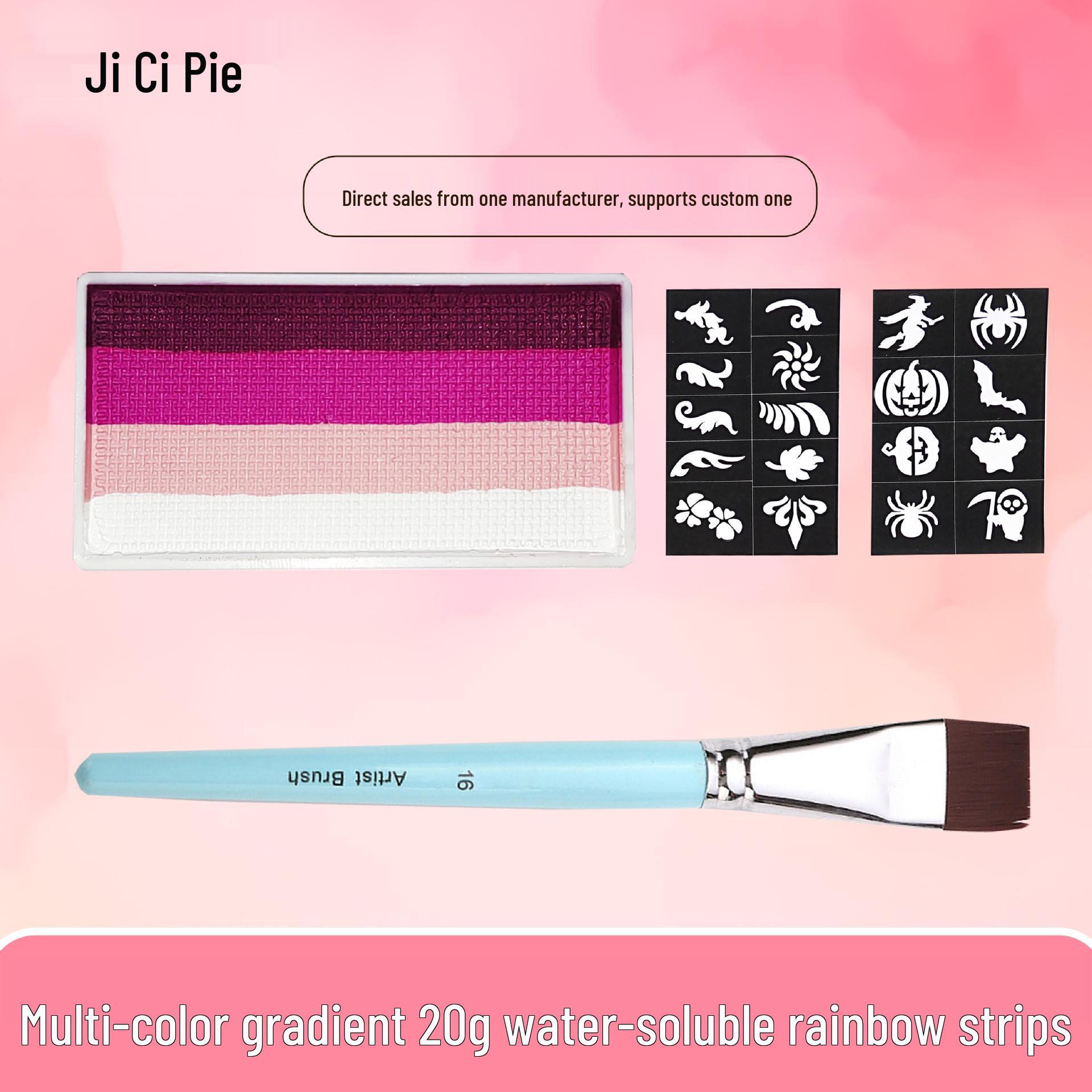 6-Color Water-Soluble Washable Face Paint Kit for Kids