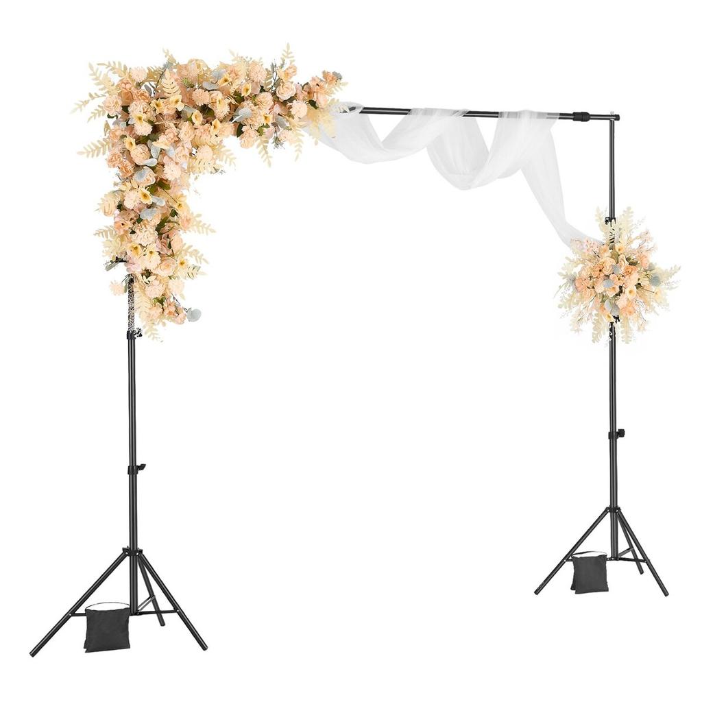 Backdrop Stand Background Stand Kit 7 X 10 Ft for Party & Photo Studio