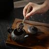 5Pcs/Set Tea Ceremony Set Heat-resistant Kongfu Tea Tools Wooden Chinese Teaspoon Tea Tong Needle Set Tearoom Supplies