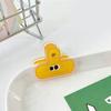Cartoon Big Eye Acrylic Paper Clip Acrylic Paper Clamp for Food Bag Photo File Receipt Drawing Board Kitchen Office Use