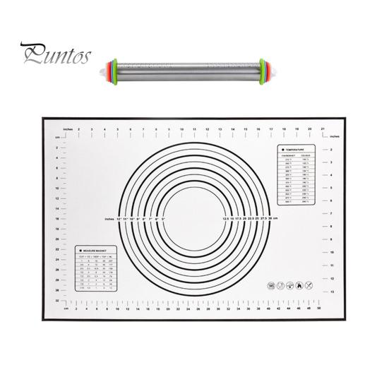 

Скалка из нержавеющей стали с кольцами толщины для выпечки, регулируемый ролик для теста, для помадки, пиццы, пирога, пасты, кухонных принадлежностей для выпечки C