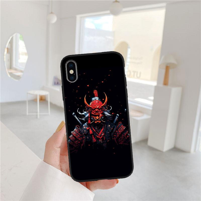 MY17 Japan Samurai Mask Phone Case for Samsung Galaxy A11 A12 A13 A15 A52S A53 A55 A56 A70 A71 A72 A73 F06 F16 F56 S10 Plus S10e