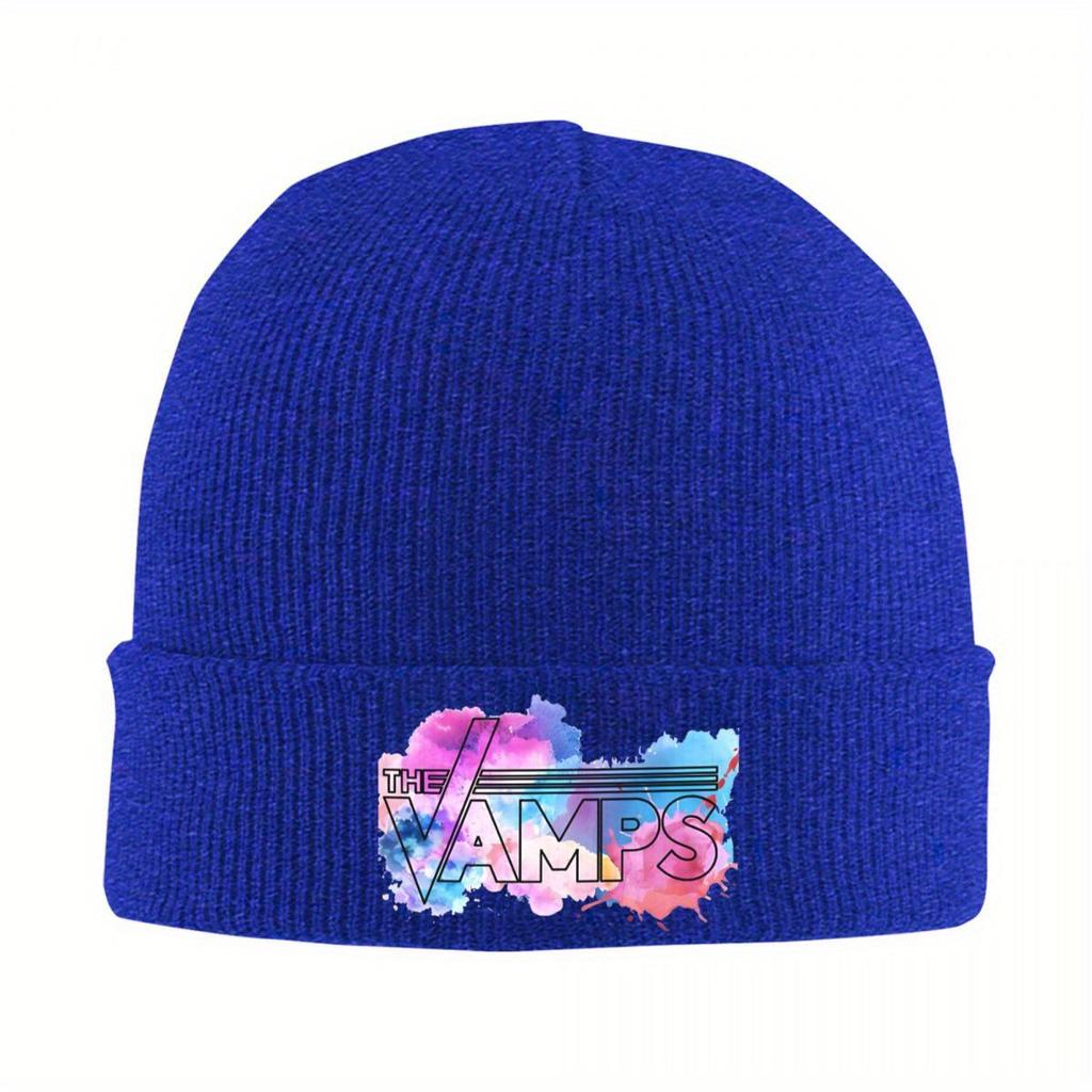The Vamps Rock Band Hat Autumn Winter Beanie New Pop Tour Cap Female Male Acrylic Knitted Caps