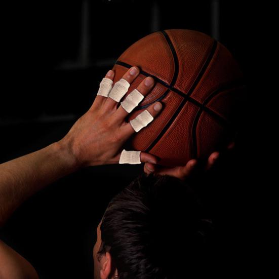 10Pcs Finger Guard High Elasticity Protective Sports Comfortable Thumb Protector for Basketball Volleyball